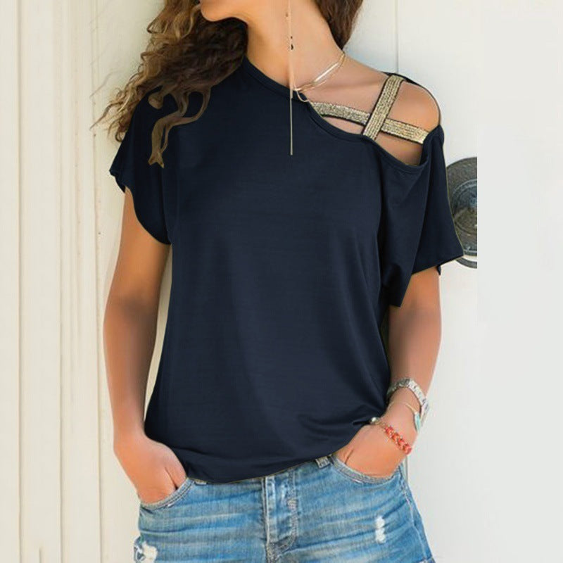 Top Asymétrique à Épaule