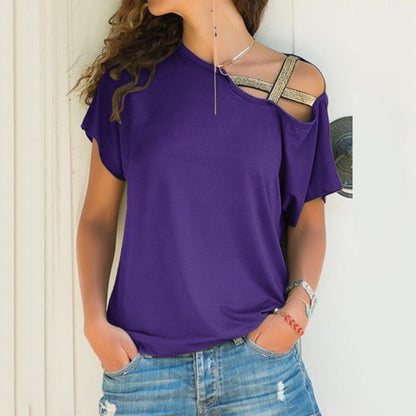 Top Asymétrique à Épaule