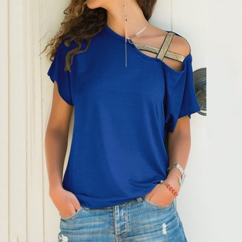 Top Asymétrique à Épaule