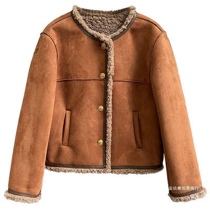 Veste Charlene en shearling