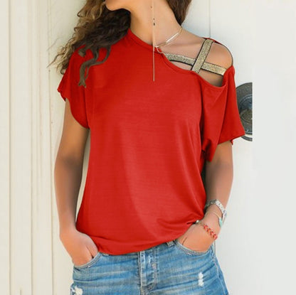 Top Asymétrique à Épaule