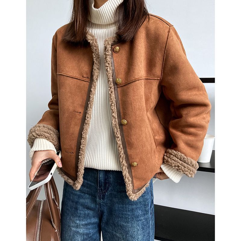 Veste Charlene en shearling