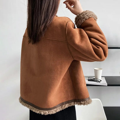 Veste Charlene en shearling