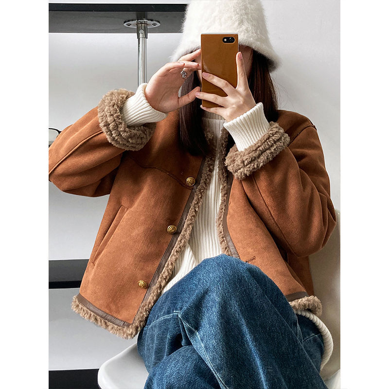 Veste Charlene en shearling
