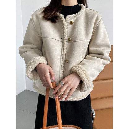 Veste Charlene en shearling