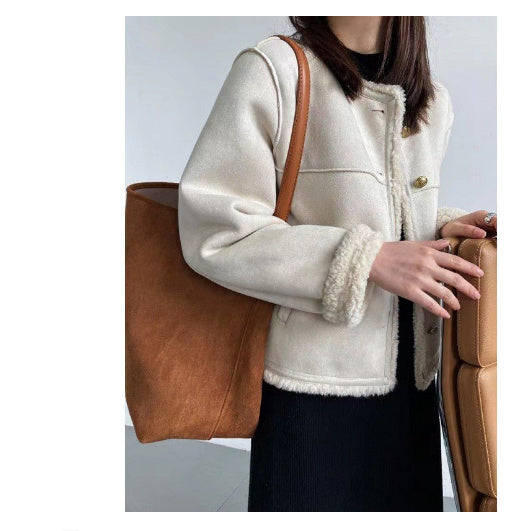 Veste Charlene en shearling